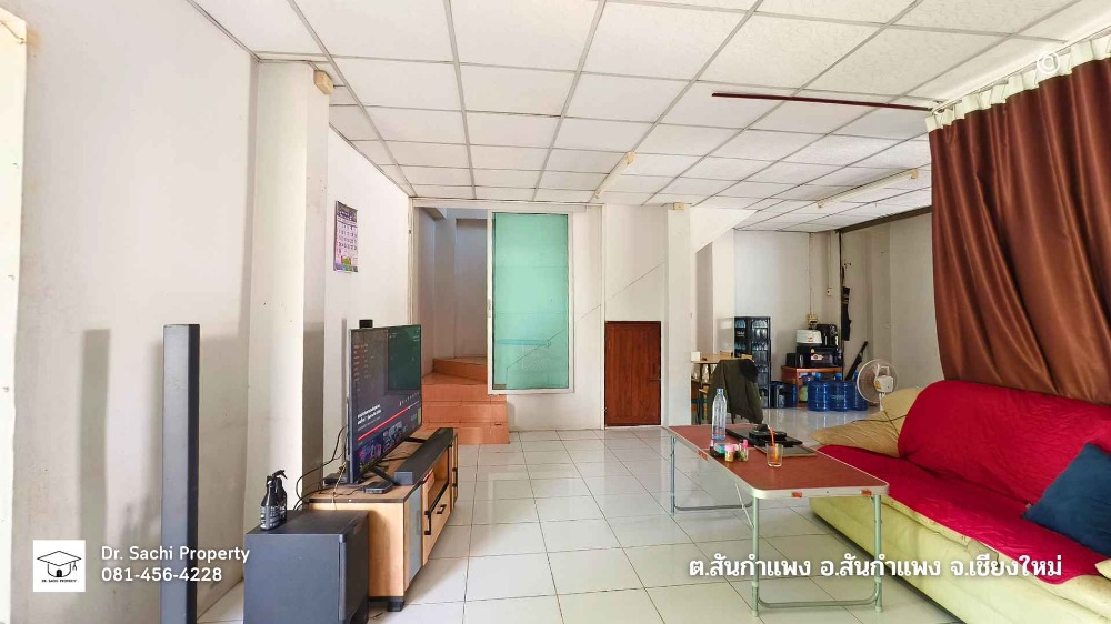 ขายอาคารพาณิชย์เชียงใหม่ : ขายด่วน อาคารพาณิชย์ พร้อมที่ดิน 115 ตรว. ใกล้ รร.สันกำแพง เชียงใหม่