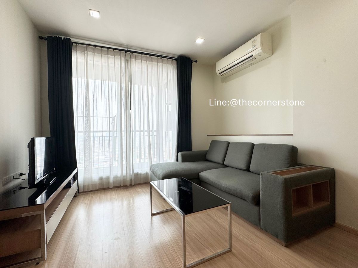 For RentCondoRatchadapisek, Huaikwang, Suttisan : Rhythm Ratchada - Huai Khwang 1 bedroom 1 bathroom, size 46 sq m., MRT Huai Khwang (No.863/12)
