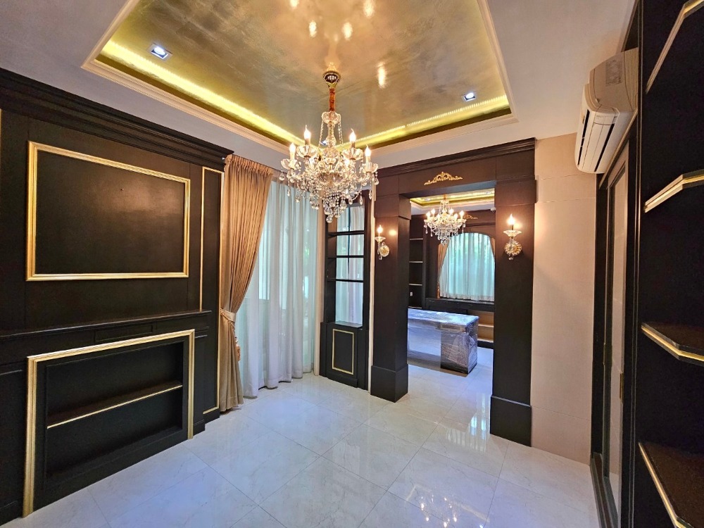 ขายบ้านแจ้งวัฒนะ เมืองทอง : ขาย บ้านเดี่ยว พร้อมอาคารออฟฟิศ ในหมู่บ้าน เศรษฐสิริ แจ้งวัฒนะ-ประชาชื่น 5 ห้องนอน Built-in ทั้งหลัง 118.7 ตร.ว. หน้าบ้านติดสวนส่วนกลาง ต.บ้านใหม่ อ.ปากเกร็ด จ.นนทบุรี