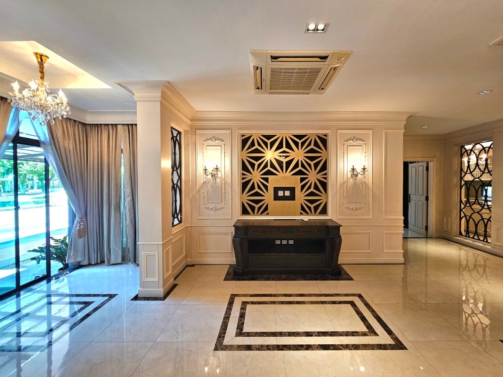 ขายบ้านแจ้งวัฒนะ เมืองทอง : ขาย บ้านเดี่ยว พร้อมอาคารออฟฟิศ ในหมู่บ้าน เศรษฐสิริ แจ้งวัฒนะ-ประชาชื่น 5 ห้องนอน Built-in ทั้งหลัง 118.7 ตร.ว. หน้าบ้านติดสวนส่วนกลาง ต.บ้านใหม่ อ.ปากเกร็ด จ.นนทบุรี