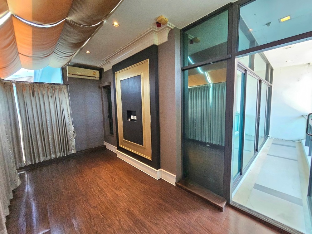 ขายบ้านแจ้งวัฒนะ เมืองทอง : ขาย บ้านเดี่ยว พร้อมอาคารออฟฟิศ ในหมู่บ้าน เศรษฐสิริ แจ้งวัฒนะ-ประชาชื่น 5 ห้องนอน Built-in ทั้งหลัง 118.7 ตร.ว. หน้าบ้านติดสวนส่วนกลาง ต.บ้านใหม่ อ.ปากเกร็ด จ.นนทบุรี