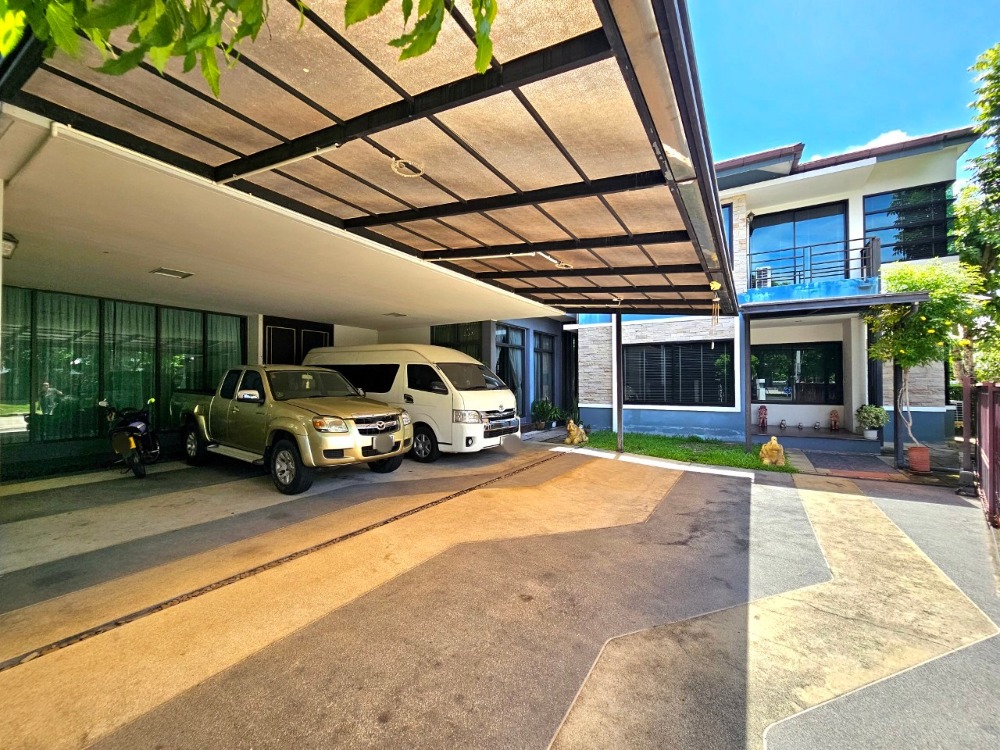 ขายบ้านแจ้งวัฒนะ เมืองทอง : ขาย บ้านเดี่ยว พร้อมอาคารออฟฟิศ ในหมู่บ้าน เศรษฐสิริ แจ้งวัฒนะ-ประชาชื่น 5 ห้องนอน Built-in ทั้งหลัง 118.7 ตร.ว. หน้าบ้านติดสวนส่วนกลาง ต.บ้านใหม่ อ.ปากเกร็ด จ.นนทบุรี