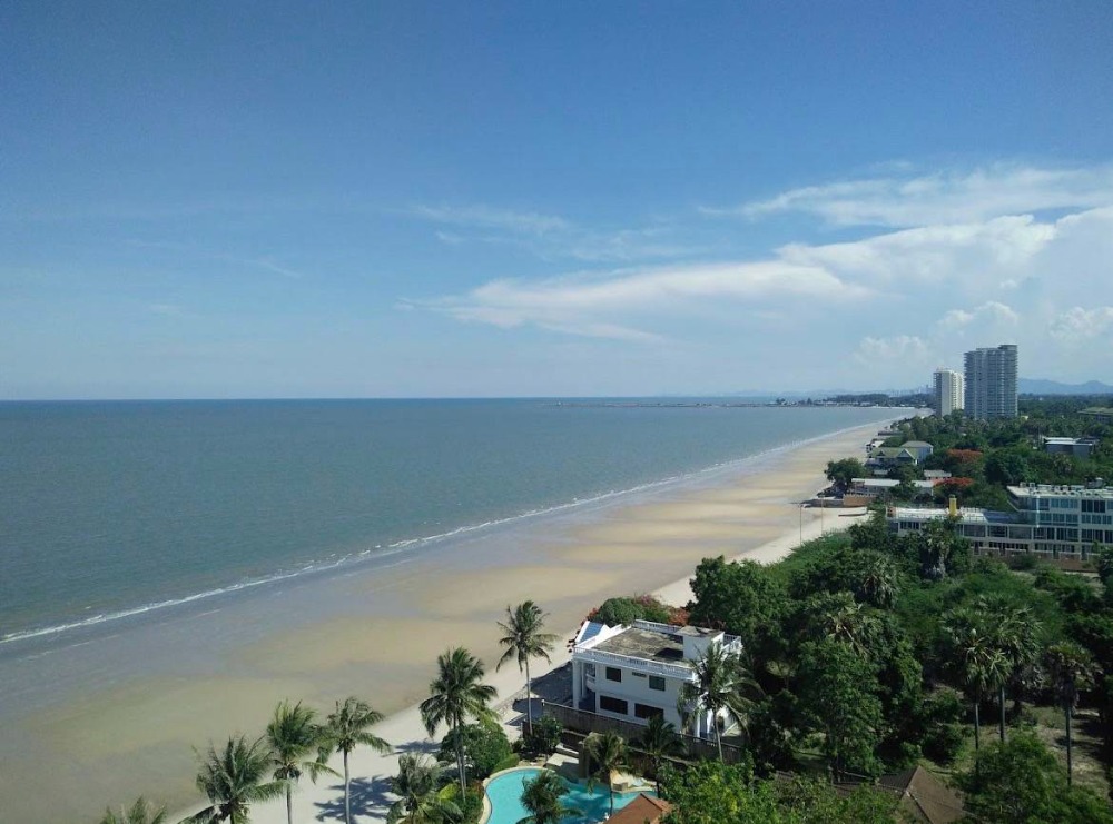 For SaleCondoCha-am Phetchaburi : For sale!! Cha-Am Laguna 2 bedrooms, sea view, beautiful sea view, fully furnished, ready to move in