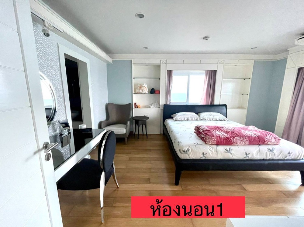 For SaleCondoCha-am Phetchaburi : For sale!! Cha-Am Laguna 2 bedrooms, sea view, beautiful sea view, fully furnished, ready to move in