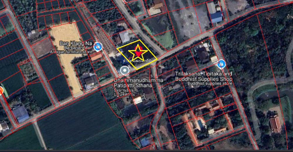 ขายที่ดินนครปฐม : ที่ดินเปล่า 401 ตร.ว ติดกับวัดญาณเวศกวัน พุทธมณฑลสาย5 