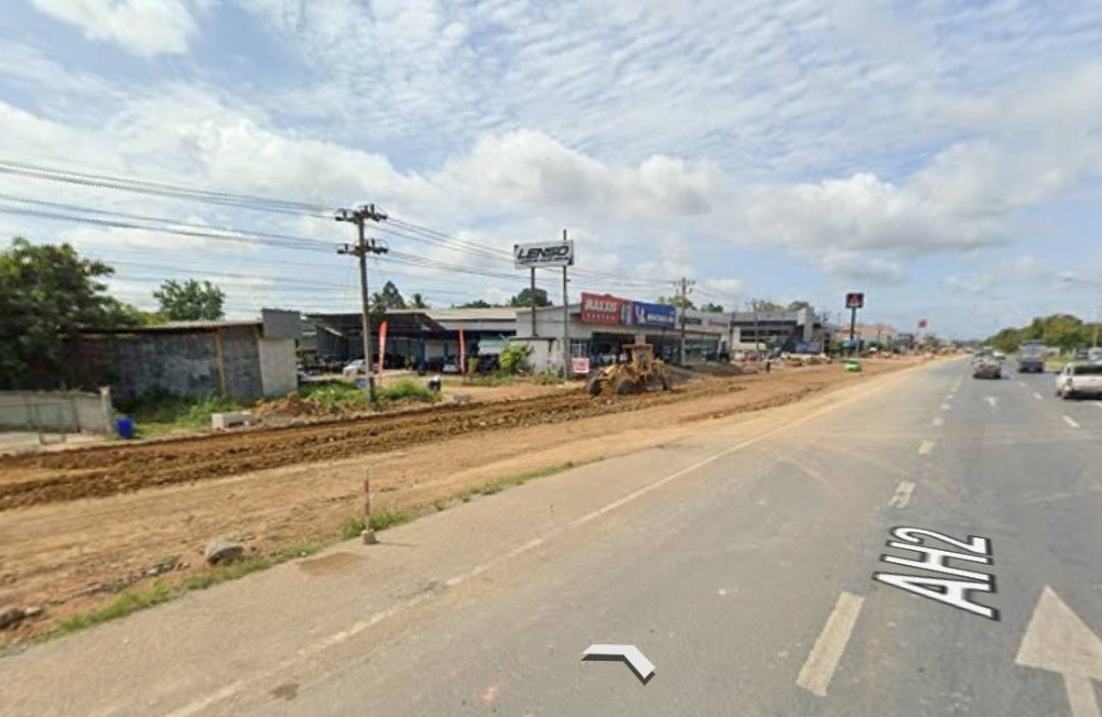 ขายที่ดินพัทลุง : ขาย ที่ดิน 4 ไร่ 41 ตารางวา  ติดถนนเพชรเกษม ต.ท่ามิหรำ อ.เมือง จ.พัทลุง ทางเข้ากว้าง 30.5 เมตร