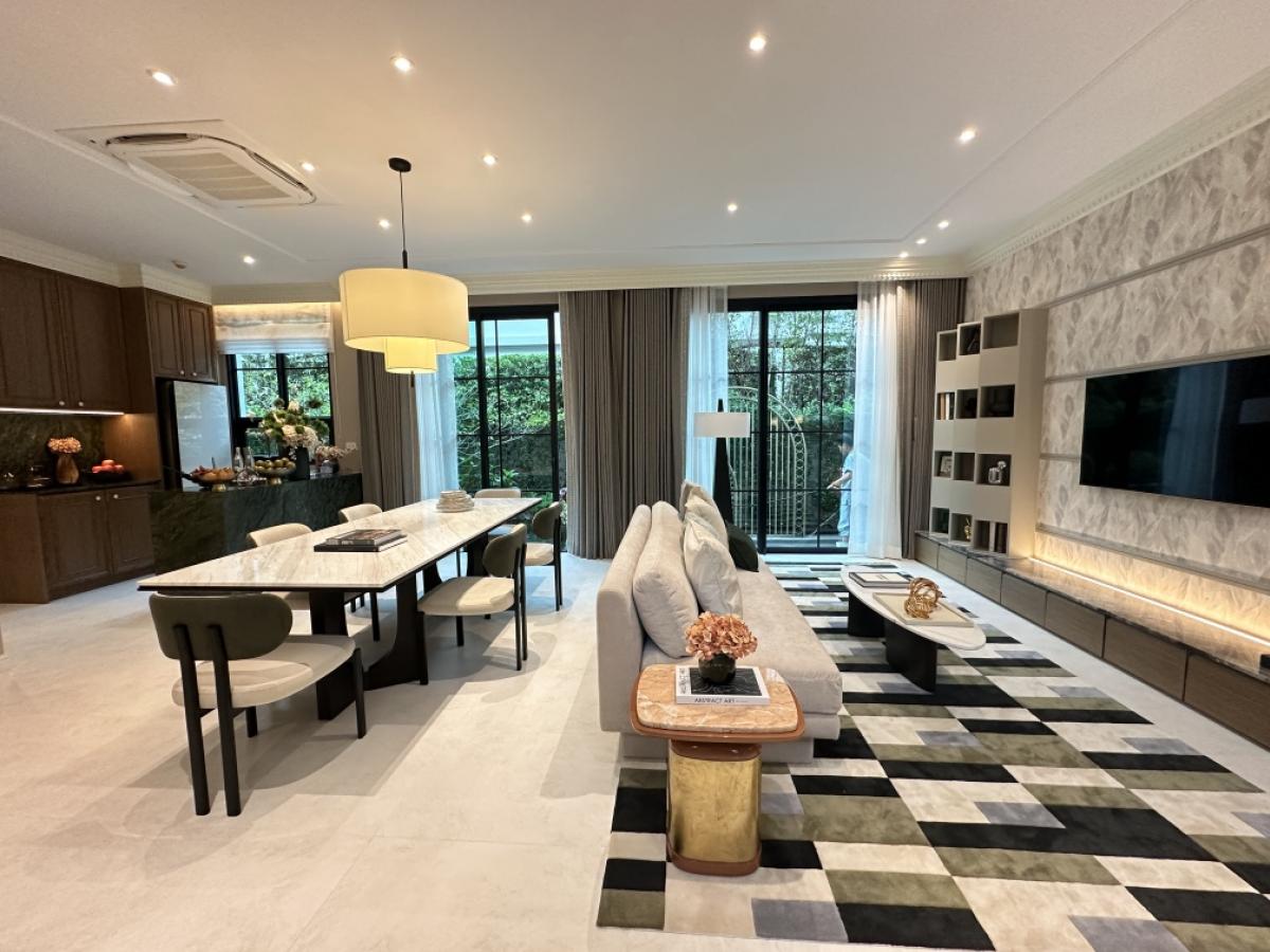 For SaleHousePattanakan, Srinakarin : 🧚‍♂️ Narinsiri Rama 9 - Krungthep Kreetha, make an appointment for a special viewing - receive a promotion, call: 093-616-4456 (Sansiri Sales Department)