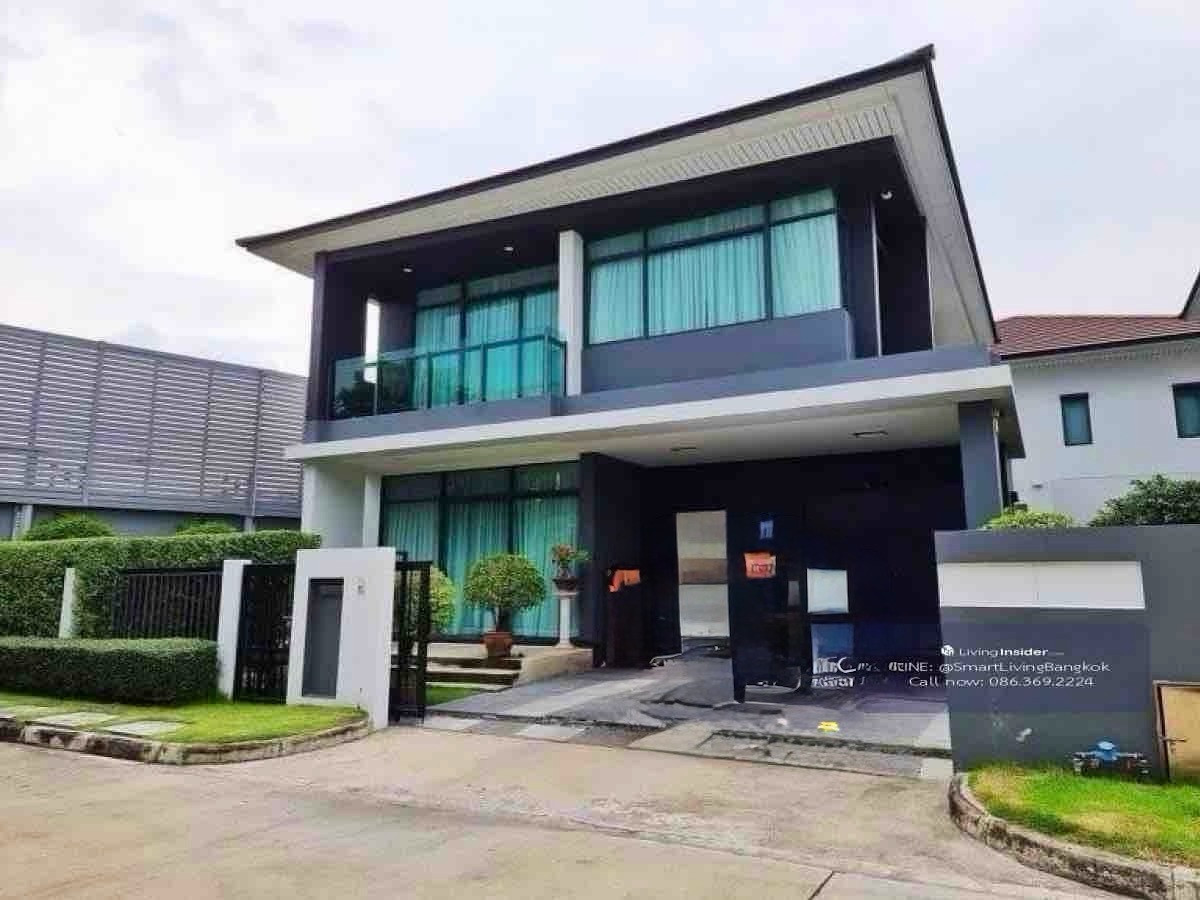 For RentHousePattanakan, Srinakarin : 📢👇 Living in good compound and good security at Setthasiri Krungthep Kreetha 1, near Brighton College International School, Wellington College International School Setthasiri Krungthep Kreetha