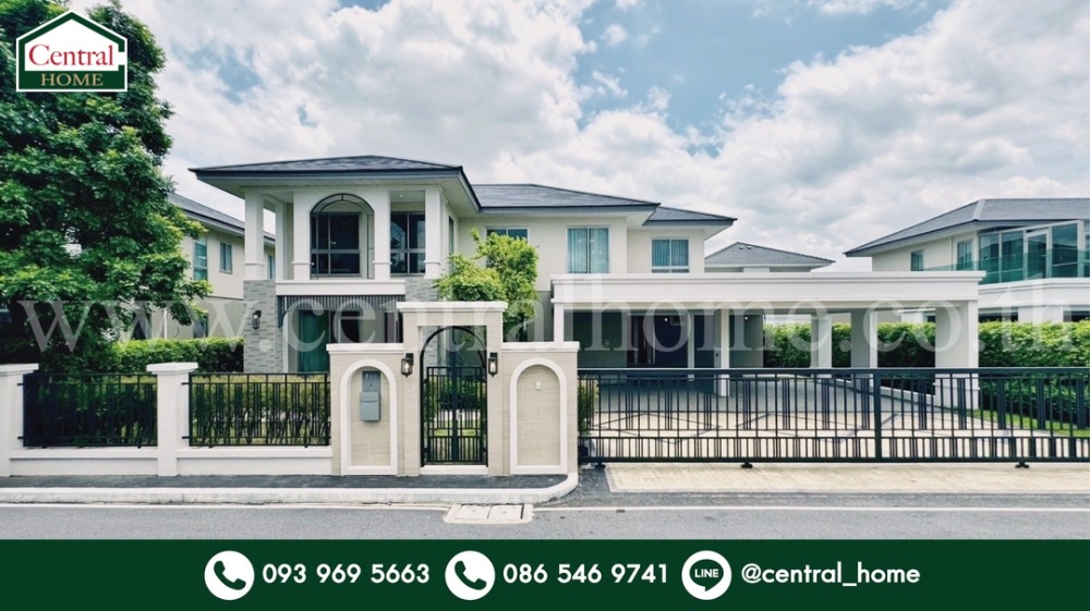 ขายบ้านลาดกระบัง สุวรรณภูมิ : บ้านเดี่ยว SCG HEIM เพอร์เฟค มาสเตอร์พีซ สุขุมวิท 77 แปลงใหญ่ พร้อมอยู่