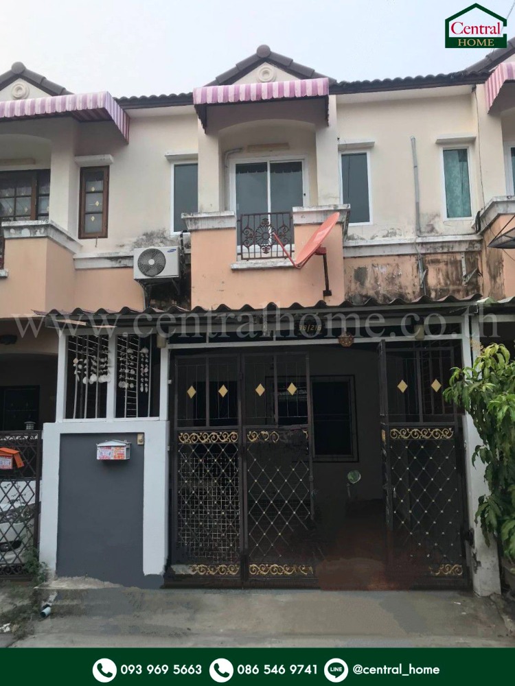 For SaleTownhomeNawamin, Ramindra : Townhouse K.C. Cluster Ramintra, very cheap price