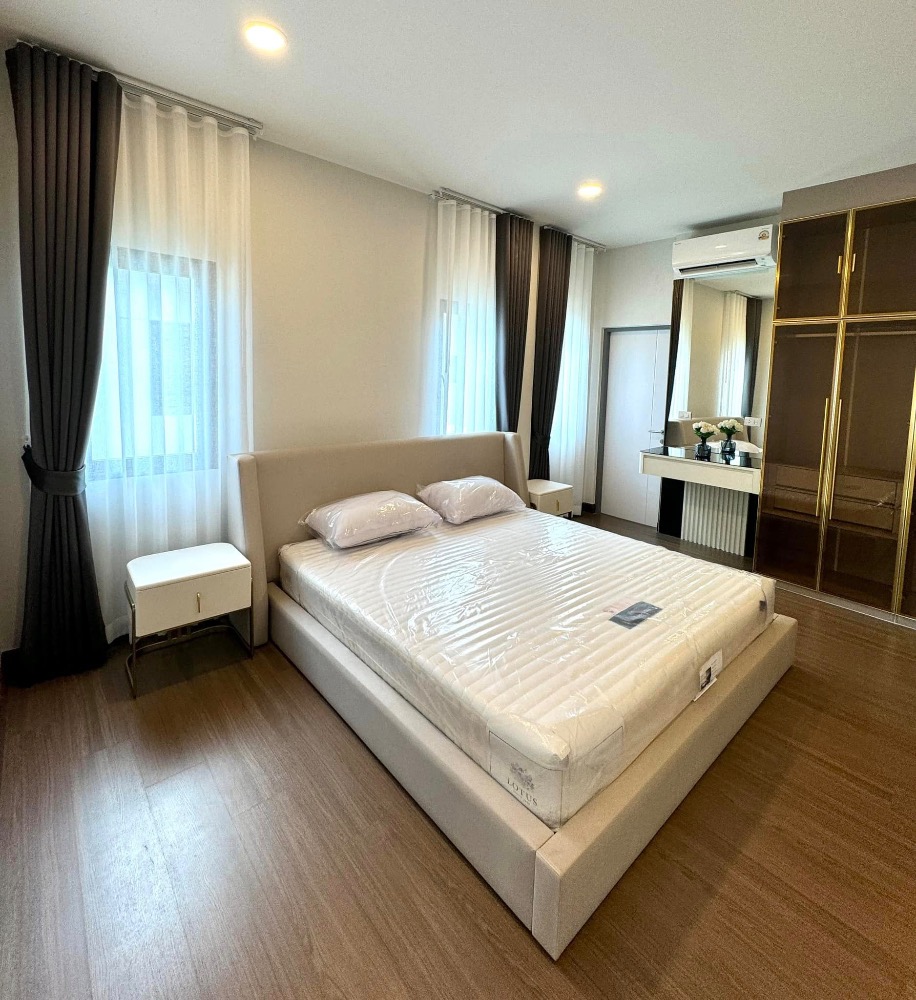 For RentHouseBangna, Bearing, Lasalle : K-5908 For rent/urgent sale! The City Bangna, beautiful house, ready to move in