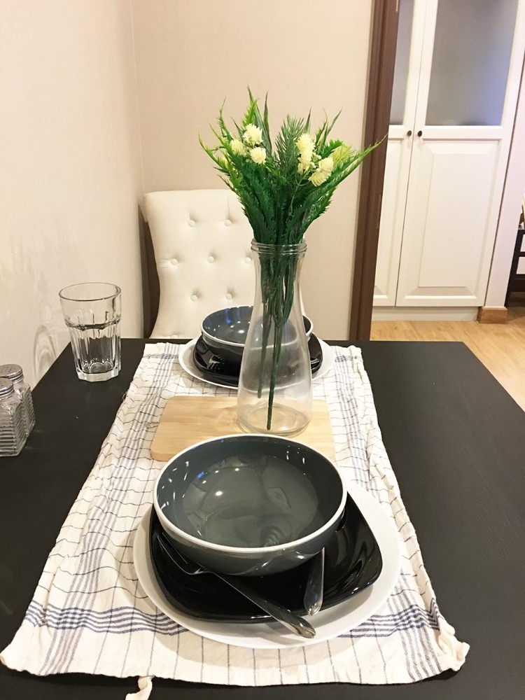 For RentCondoSiam Paragon ,Chulalongkorn,Samyan : Built-in furnished room, very beautifully decorated, 1 bedroom, 1 bathroom for rent, The Reserve Kasemsan 3