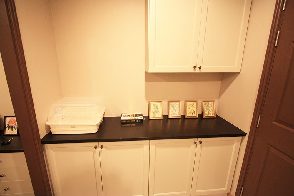 For RentCondoSiam Paragon ,Chulalongkorn,Samyan : Built-in furnished room, very beautifully decorated, 1 bedroom, 1 bathroom for rent, The Reserve Kasemsan 3