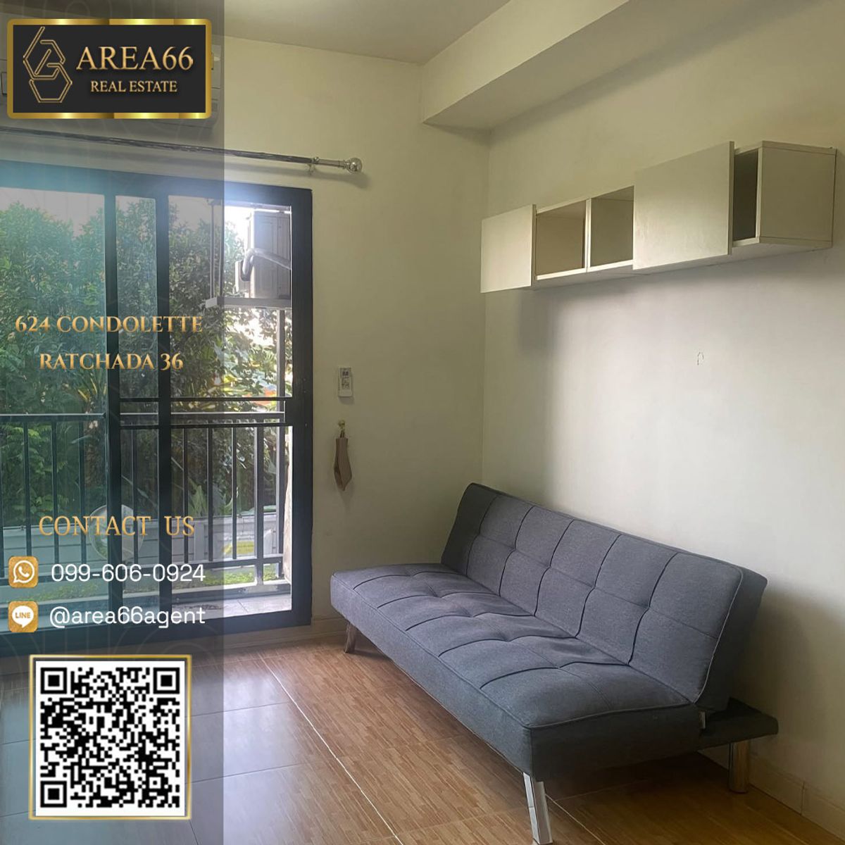 For SaleCondoRatchadapisek, Huaikwang, Suttisan : 🔥 For sale!! Condo 624 Condolette Ratchada 36