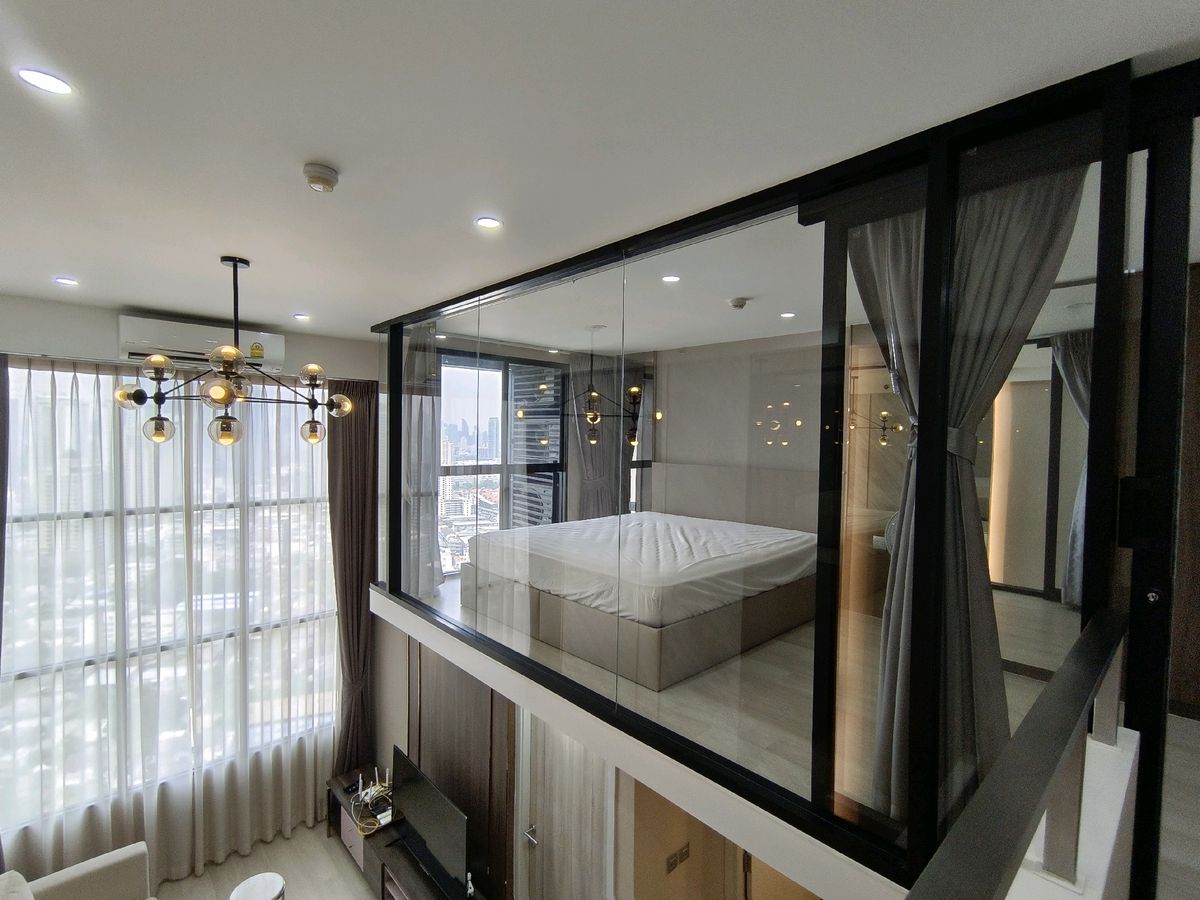 For SaleCondoSathorn, Narathiwat : [Urgent sale🔥] Knightsbridge Prime Sathorn ** Near BTS Chong Nonsi, high floor, beautiful room, Duplex, ready to move in