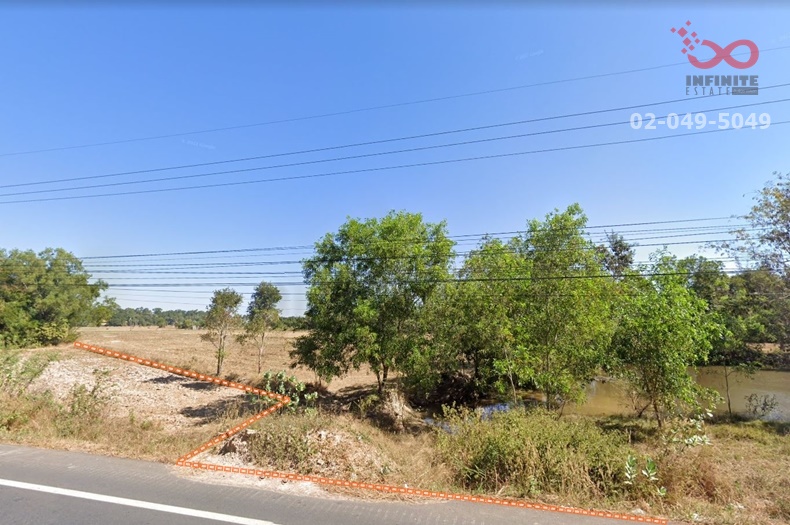 For SaleLandSi Sa Ket : Land for sale in Sisaket, next to the main road, Highway No. 4053, Nam Kham Subdistrict