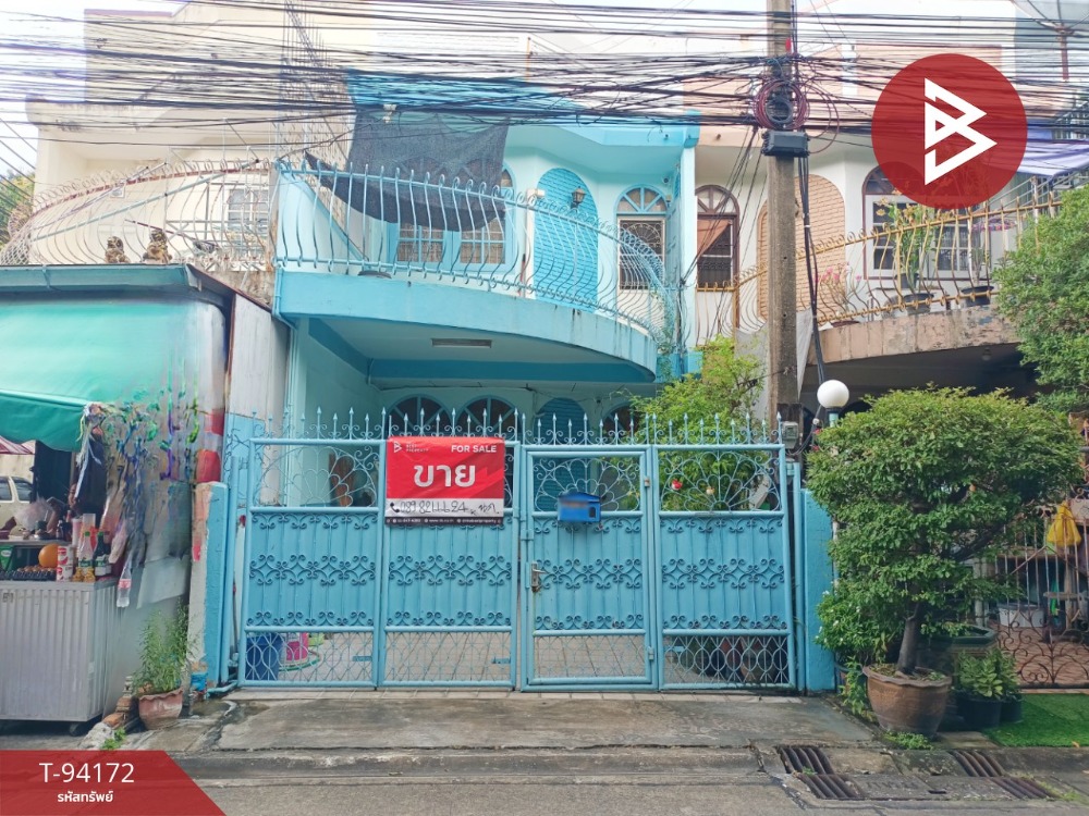 For SaleTownhomeRama9, Petchburi, RCA : Townhouse for sale, 2 floors, Asoke Villa Village, Ratchadaphisek (Asoke Villa Ratchadaphisek), Bangkok