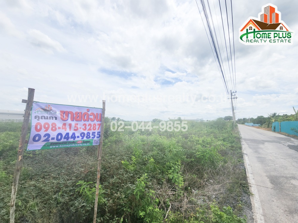 For SaleLandPathum Thani,Rangsit, Thammasat : Land on Bang Sakae Tai Road, Lat Lum Kaeo District, Pathum Thani, area 1-3-38 square wa