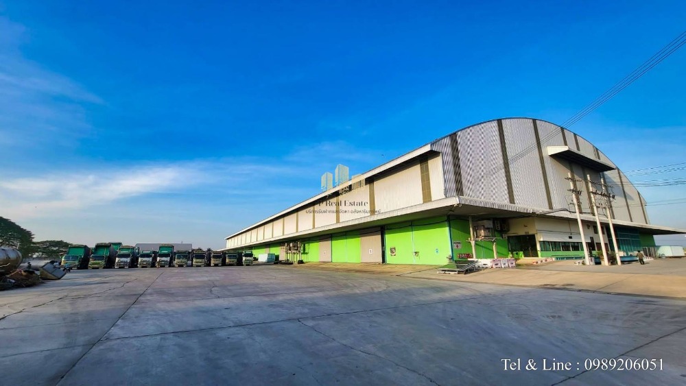 For RentWarehouseNonthaburi, Bang Yai, Bangbuathong : Warehouse for rent, Khun Si Subdistrict, Sai Noi District, Nonthaburi, area 4,000-16,000 sq m.