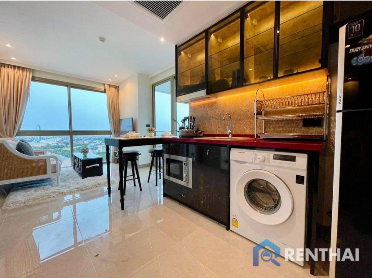 For SaleCondoPattaya, Bangsaen, Chonburi : Luxury 1bed in Riviera Ocean Drive  5.9 Mb, Fully Furnished