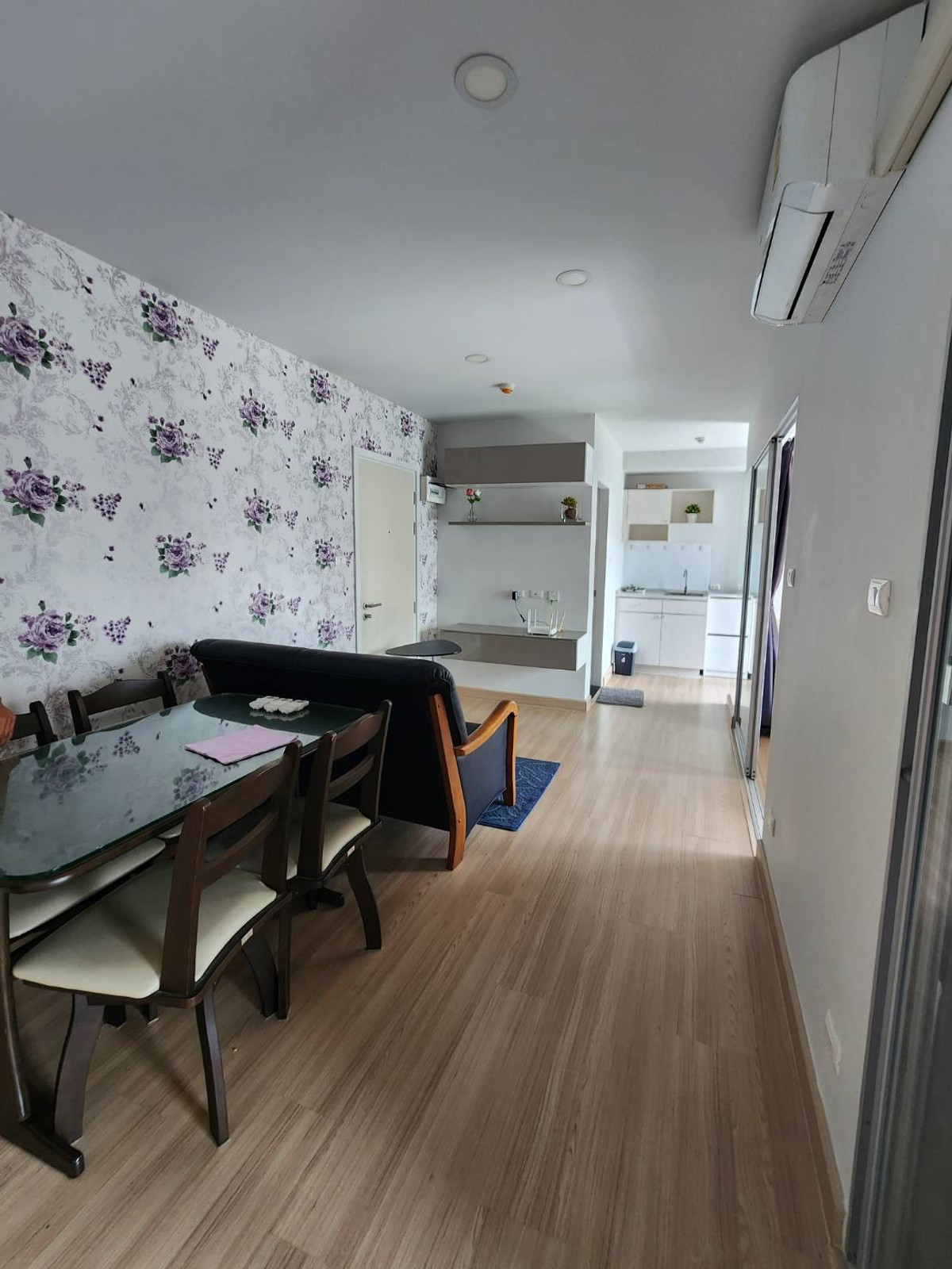 ให้เช่าคอนโดบางนา แบริ่ง ลาซาล : ใกล้รถไฟฟ้า BTS แบริ่ง (ได้สิทธิ์ จอดรถ 2คัน) 2ห้องนอน 2ห้องน้ำ 2ระเบียง