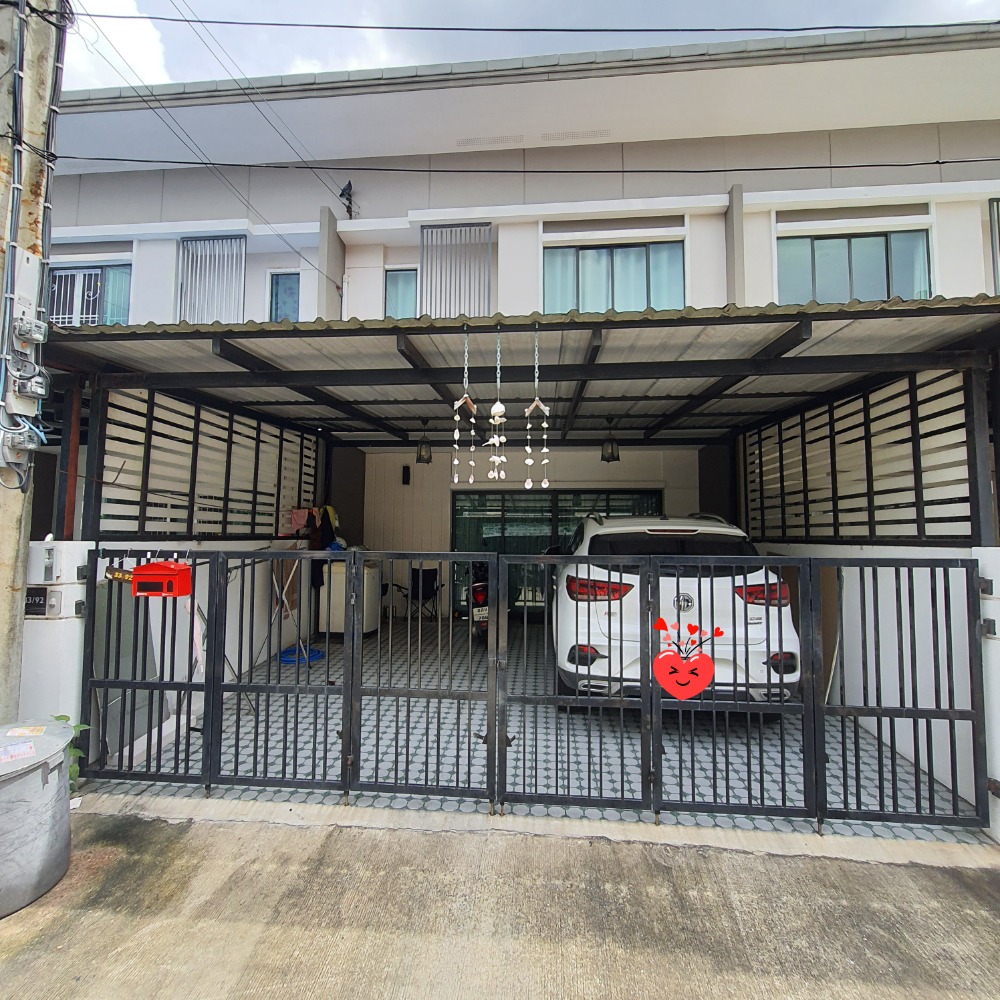 ขายทาวน์โฮมนนทบุรี บางใหญ่ บางบัวทอง : ขายทาวน์โฮม หมู่บ้านพฤกษาวิลล์ 63/2 พระราม5