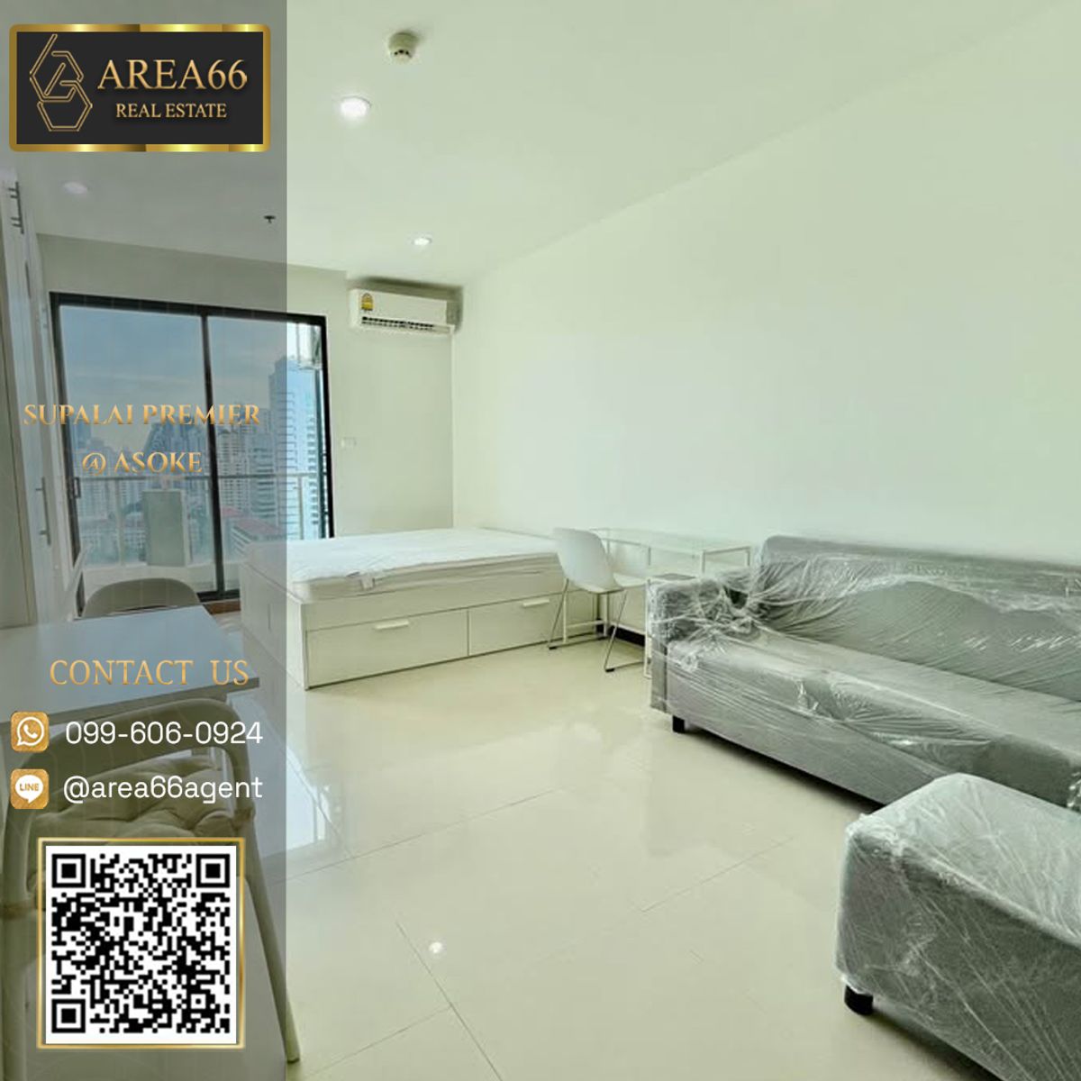 For SaleCondoRama9, Petchburi, RCA : 🔥 For sale!! Condo Supalai premier @ asoke