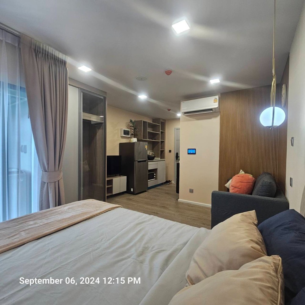 ให้เช่าคอนโดปทุมธานี รังสิต ธรรมศาสตร์ : ห้เช่าคอนโด Kave Town Konoly ชั้น 4 23 ตรม. มีรถรับส่งถึงตลาดAvanueจากหน้าคอนโด ส่วนกลางครบครันสุดๆ Library Room/co-Working Space/ co-Kitchen Room/สวนน้ำกลางคอนโด