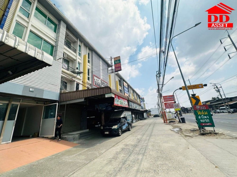 ขายอาคารพาณิชย์เกษตร นวมินทร์ ลาดปลาเค้า : ขายอาคารพาณิชย์ 4 ชั้น ซอยวัดลาดปลาดุก ติดถนน ใกล้เซ็นทรัลเวสต์เกต บางบัวทอง นนทบุรี รหัส : B8023