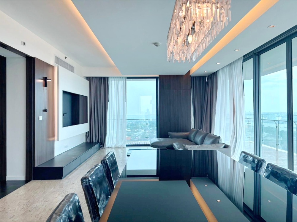 For RentCondoRama3 (Riverside),Satupadit : 6794😊 For RENT 3 bedrooms for rent🚄🏢The Pano Rama 3 The Pano Rama 3🔔Area: 224.79 sq m.💲Rent: 140,000฿📞O99-5919653,065-9423251✅LineID:@sureresidence