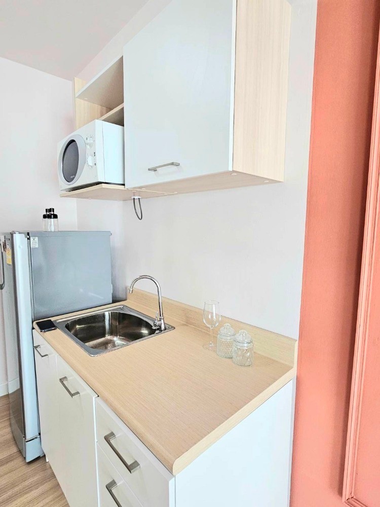 For SaleCondoOnnut, Udomsuk : S-APMS105 Condo for sale, A Space Me Sukhumvit 77, 8th floor, city view, 36 sq m., 1 bedroom, 1 bathroom, 1.69 million, 064-959-8900