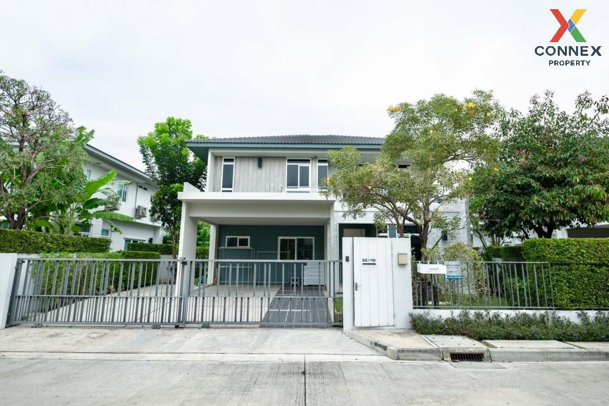 ขายบ้านลาดกระบัง สุวรรณภูมิ : ขายบ้าน  มัณฑนา บางนา-วงแหวน ดอกไม้ เขต ประเวศ กรุงเทพ  CX-120447