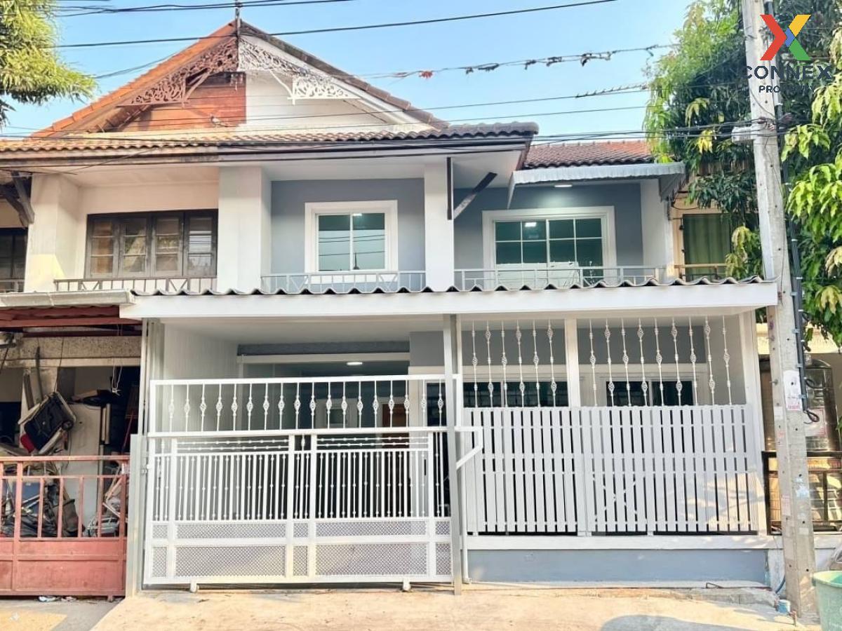 ขายทาวน์โฮมนนทบุรี บางใหญ่ บางบัวทอง : ขายทาวน์เฮ้าส์/ทาวน์โฮม  พฤกษา 3 ซ.วัดลาดปลาดุก บางคูรัด บางบัวทอง นนทบุรี CX-104806