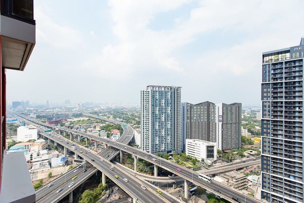For SaleCondoRama9, Petchburi, RCA : S-TBGR178 Condo for sale, The Base Garden Rama 9, 28th floor, city view, 32.5 sq m., 1 bedroom, 1 bathroom, 3.5million, 064-959-8900