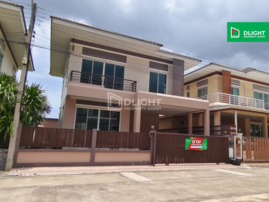 ขายบ้านปทุมธานี รังสิต ธรรมศาสตร์ : บ้านพัฒนาสิริ พหลโยธิน ลำลูกกา พื้นที่ 59.9 ตร.ว  3 นอน 3 น้ำ  ถนนกว้าง 12 เมตร ราคา 5.5 ล้านบาท