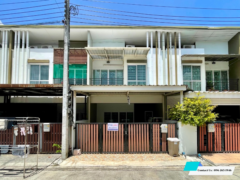 ขายทาวน์โฮมรัตนาธิเบศร์ สนามบินน้ำ พระนั่งเกล้า : City Sense ซิตี้เซนต์ รัตนาธิเบศร์ – เลื่องเมืองนนท์ ใกล้รถไฟฟ้าสายสีม่วง