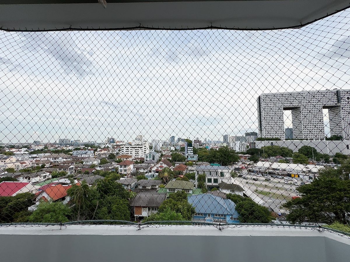 ขายคอนโดเกษตรศาสตร์ รัชโยธิน : ห้องใหญ่ 38 ตารางเมตรคอนโดติดรถไฟฟ้า สถานีรัชโยธิน เฟอร์ครบ พร้อมอยู่ วิวโล่ง ถูก  2.15 ลบ.    (P-431)