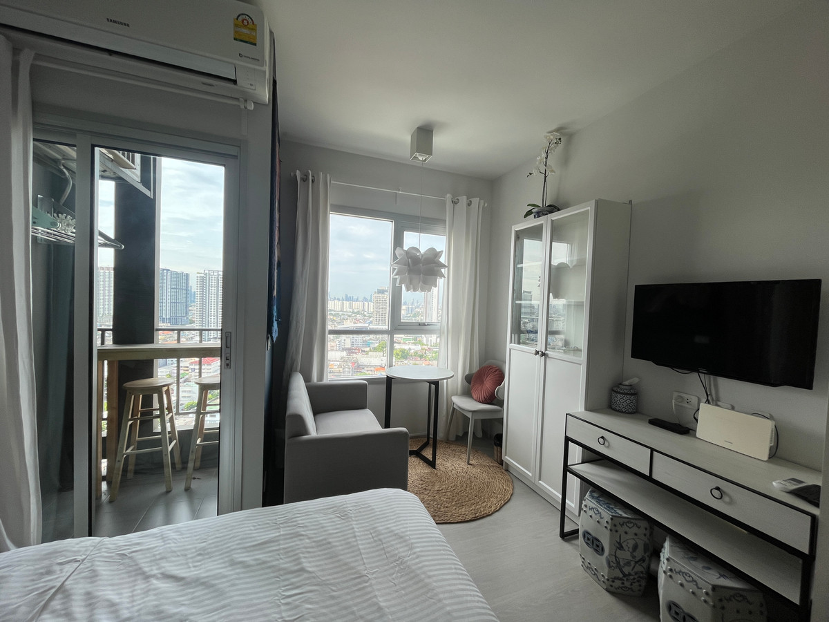 ให้เช่าคอนโดบางซื่อ วงศ์สว่าง เตาปูน : ให้เช่า แชปเตอร์วัน ชายน์ บางโพ ชั้น 24 ตกแต่งครบ ว่างพร้อมอยู่