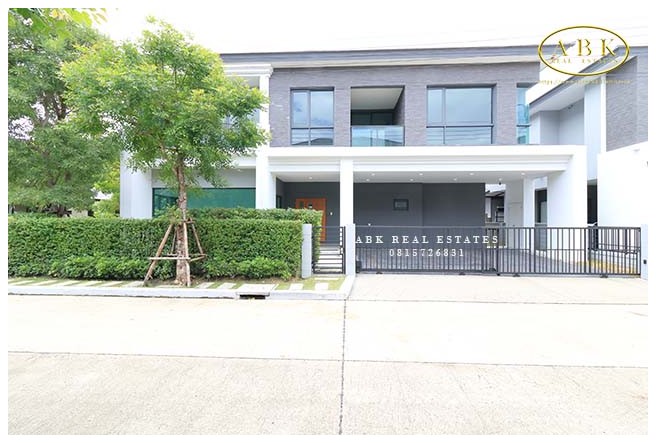 For SaleHouse : บ้านเดี่ยว 2 ชั้น ใหม่พร้อมเข้าอยู่ หลังมุม ราคา 19 ล้านบาท ลดเหลือ 17 ล้านบาท