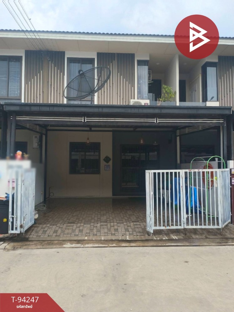 For SaleTownhomePattaya, Bangsaen, Chonburi : Townhouse for sale, The Estate By Pass-Sukprayoon Village, Chonburi