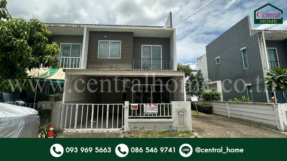 For SaleTownhomeNonthaburi, Bang Yai, Bangbuathong : Townhome Ariya The Colors Wongwaen - Ratchaphruek Phase 3, end unit, very cheap price