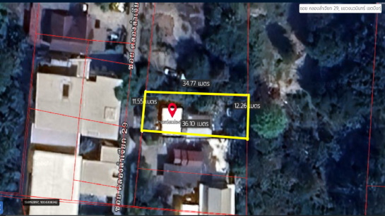 ขายที่ดินเลียบทางด่วนรามอินทรา : ขายที่ดินคลองลำเจียก 29 เนื้อที่ 100 ตร.ว ที่ดินสวยถมแล้ว ขายราคาถูก ใกล้ทางด่วนฉลองรัช ถนนเกษตรนวมินทร์ เพียง 500 เมตร