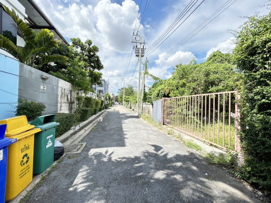 ขายที่ดินเลียบทางด่วนรามอินทรา : ขายที่ดินคลองลำเจียก 29 เนื้อที่ 100 ตร.ว ที่ดินสวยถมแล้ว ขายราคาถูก ใกล้ทางด่วนฉลองรัช ถนนเกษตรนวมินทร์ เพียง 500 เมตร