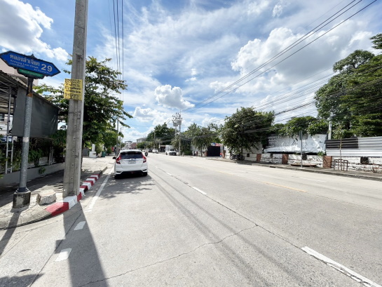 ขายที่ดินเลียบทางด่วนรามอินทรา : ขายที่ดินคลองลำเจียก 29 เนื้อที่ 100 ตร.ว ที่ดินสวยถมแล้ว ขายราคาถูก ใกล้ทางด่วนฉลองรัช ถนนเกษตรนวมินทร์ เพียง 500 เมตร