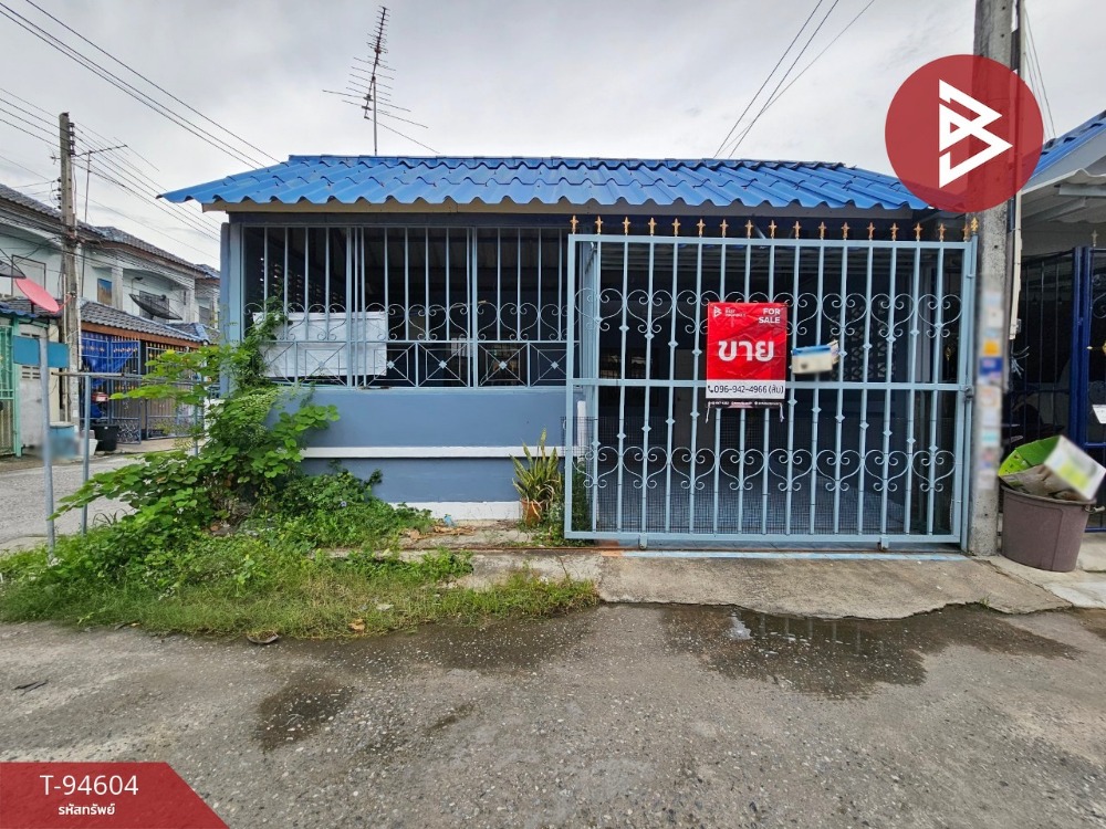For SaleTownhomePattaya, Bangsaen, Chonburi : For sale: single-storey townhouse, Sukjai Village 3, Don Hua Lo, Chonburi
