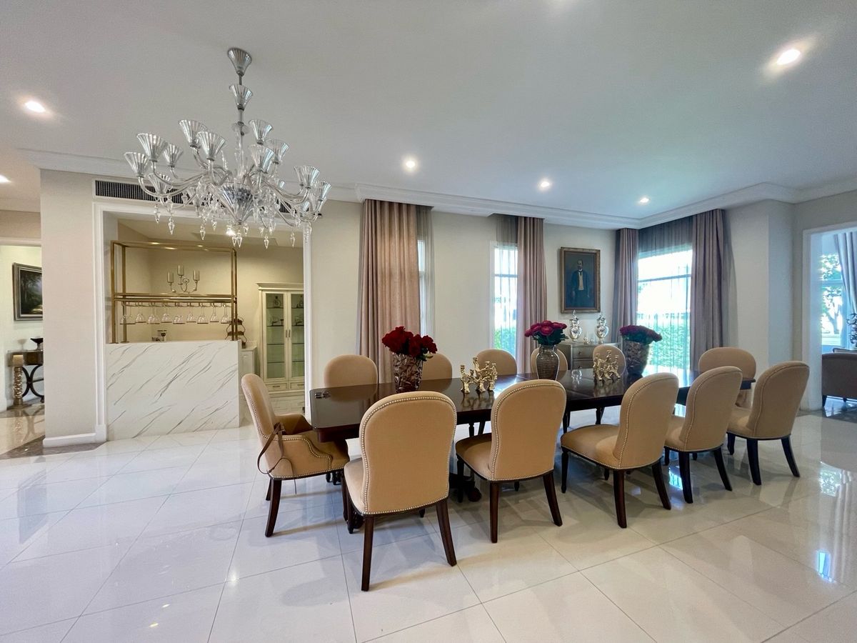 ขายบ้านเกษตร นวมินทร์ ลาดปลาเค้า : บ้านเดี่ยวหรูหลังใหญ่ในหมู่บ้านเดอะ รอยัล เรสซิเดนซ์ ทำเลเกษตร–นวมินทร์ ติดวิลล่า มาร์เก็ต