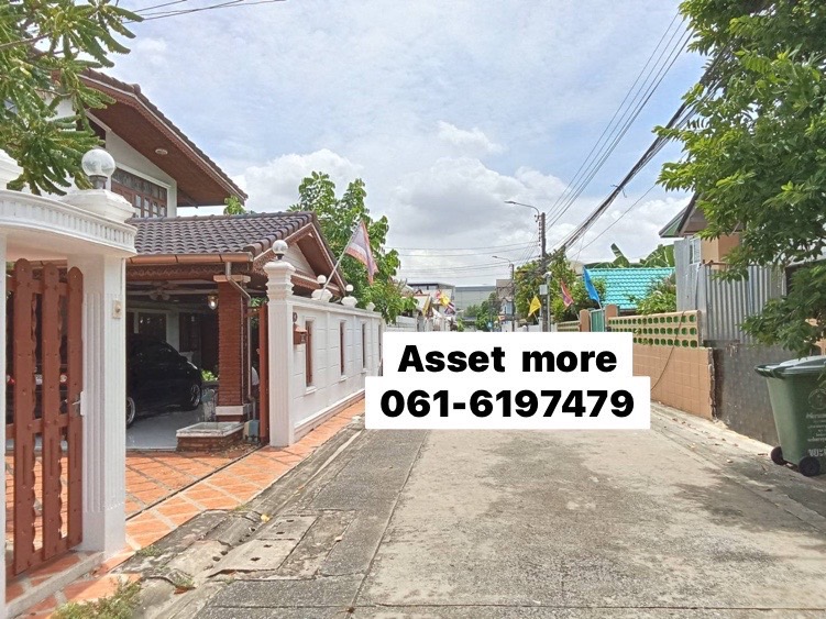 For SaleHouseSukhumvit, Asoke, Thonglor : Single house for sale, Sukhumvit 101/1, 2-storey house, size 170 sq m, usable area 300 sq m, house facing south, Bang Chak Subdistrict, Phra Khanong District, Bangkok