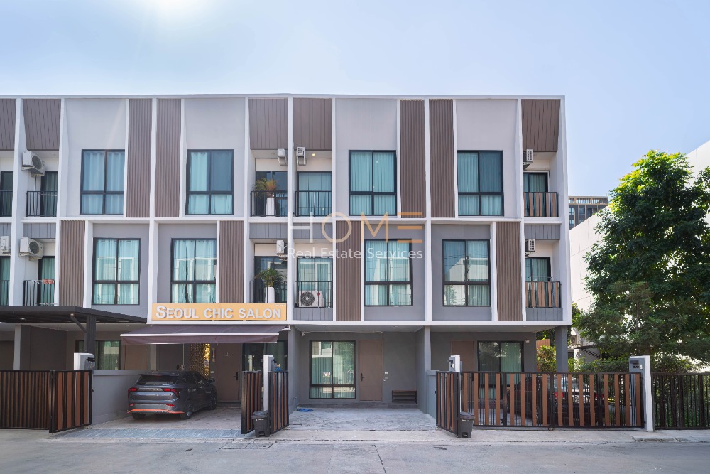 For SaleTownhomeVipawadee, Don Mueang, Lak Si : Near the expressway 5 minutes, next to 2 main roads ✨ New Connex House Don Mueang / 3 bedrooms (SALE), Nue Connex House Don Mueang / 3 Bedrooms (SALE) FAH165