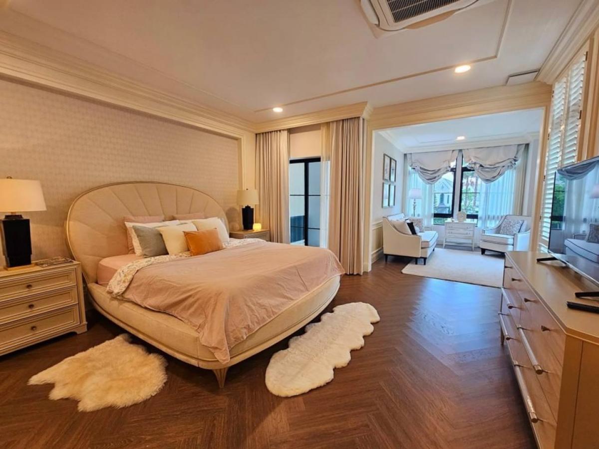 For SaleHousePattanakan, Srinakarin : 📢👇 Sell / rent a luxury house at Nantawan Rama 9-New Krungthep Kreetha Village (Nantawan Rama9-New Krungthep Kreetha), convenient to travel on many routes.