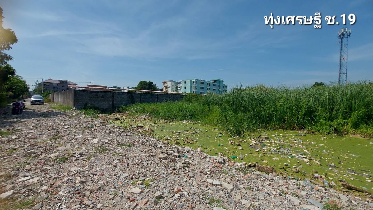 For SaleLandBangna, Bearing, Lasalle : Beautiful land for sale, Soi Thung Setthi 17, near Mega Bangna (N.1006)